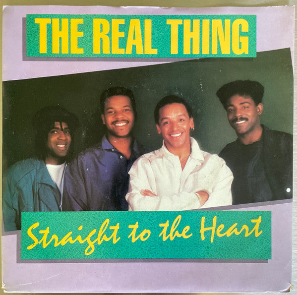 The Real Thing : Straight To The Heart (7", Single)
