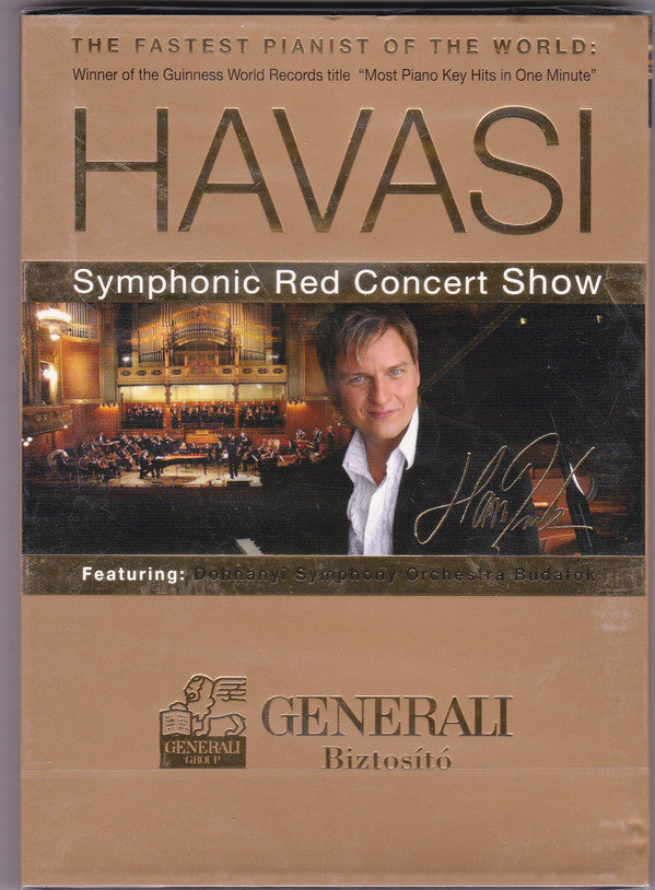 Havasi Balázs : Symphonic Red Concert Show (DVD, Album, PAL)