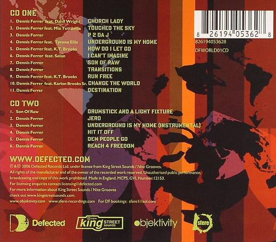 Dennis Ferrer : The World As I See It (2xCD, Album)