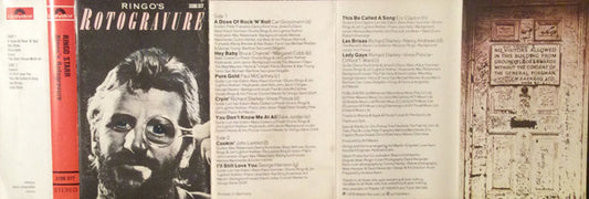 Ringo Starr : Ringo's Rotogravure  (Cass, Album)