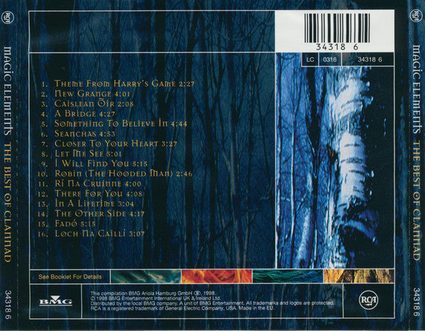 Clannad : Magic Elements - The Best Of Clannad (CD, Comp)