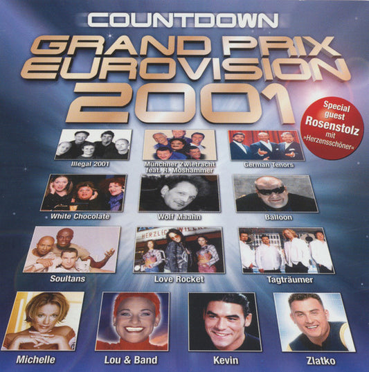Various : Countdown Grand Prix Eurovision 2001 (CD, Album, Comp)