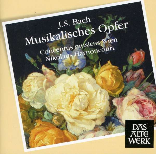 Johann Sebastian Bach, Concentus Musicus Wien, Nikolaus Harnoncourt : Musikalisches Opfer (CD, Album)