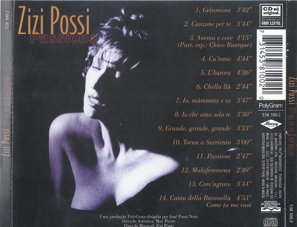Zizi Possi : Passione (CD, Album)