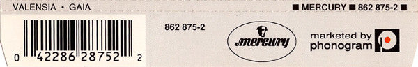 Valensia : Gaia (CD, Maxi)