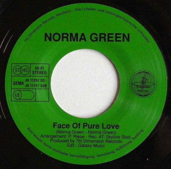 Norma Green (2) : Mr. President / Face Of Pure Love (7", Single)