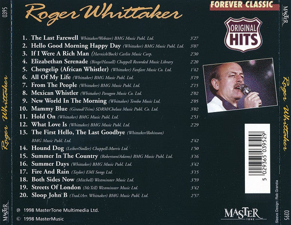 Roger Whittaker : Roger Whittaker (CD, Comp)