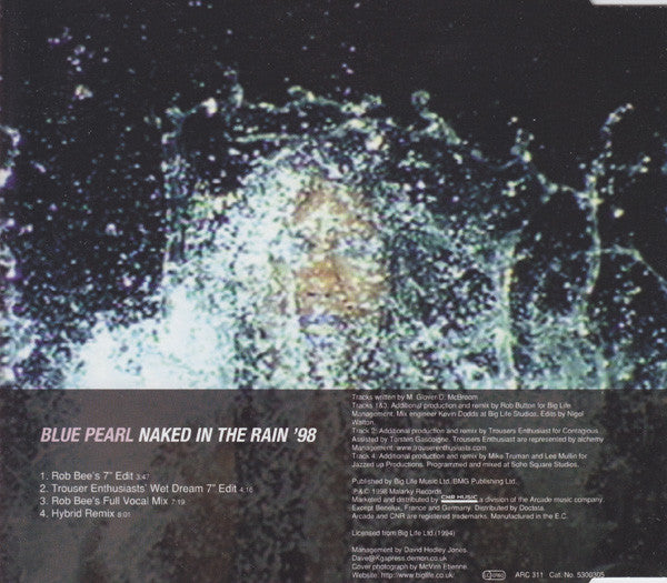 Blue Pearl : Naked In The Rain '98 (CD, Maxi)