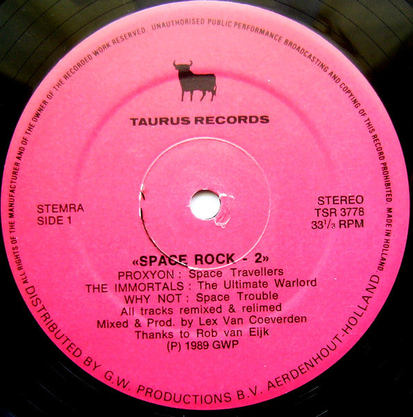 Various : Space Rock 2 (12", S/Sided, Mixed)