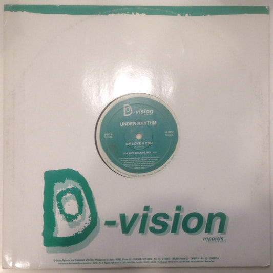 Under Rhythm (2) : My Love 4 You (12")