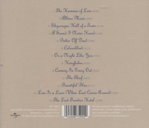 Golden Earring : Millbrook U.S.A. (CD, Album)