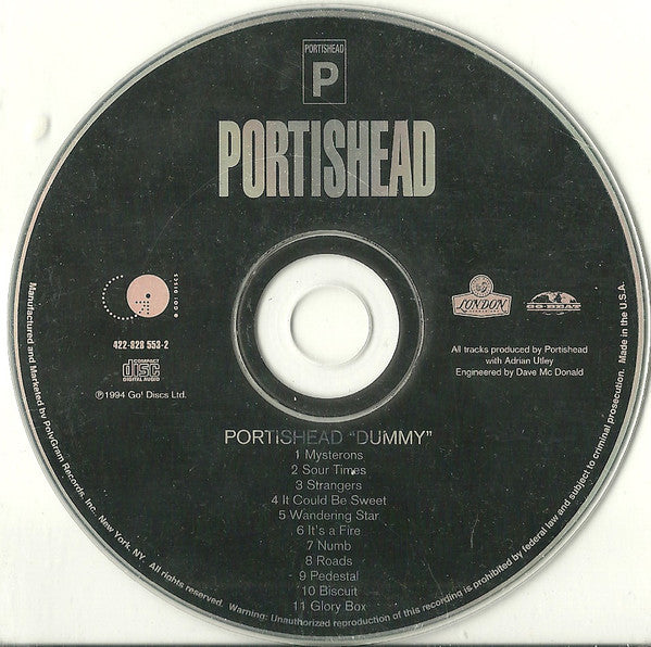 Portishead : Dummy (CD, Album, Pit)