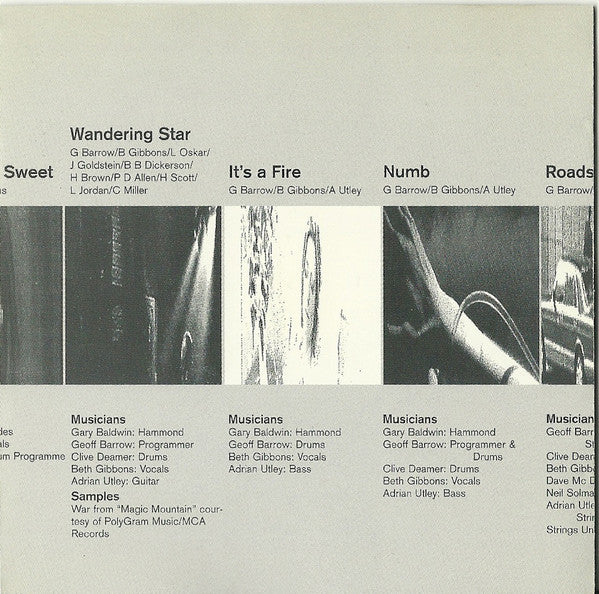 Portishead : Dummy (CD, Album, Pit)