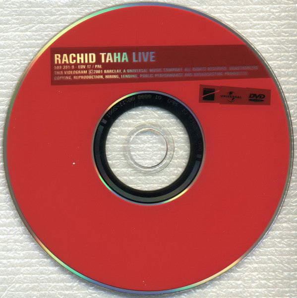 Rachid Taha : Live (DVD-V, PAL, PCM)