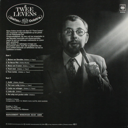 Sietze Dolstra : Twee Levens (LP, Album)