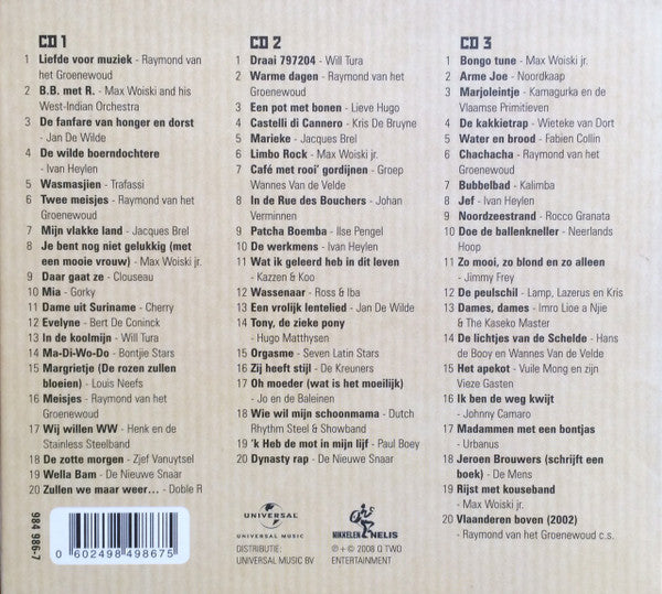 Various : Vic van de Reijt Presenteert Surivlaams! (60 Nederlandstalige Tophits Uit België En Suriname) (3xCD, Comp)