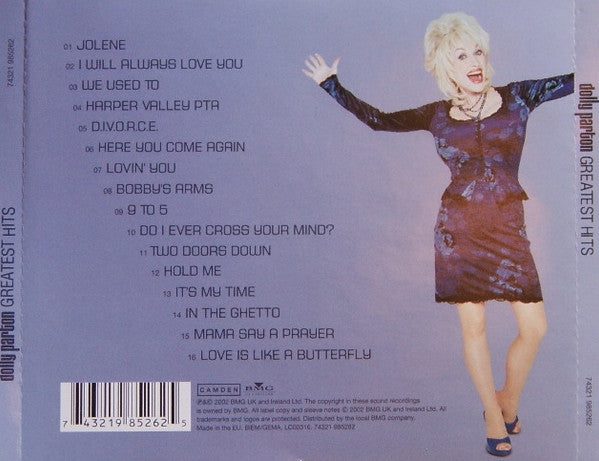 Dolly Parton : Greatest Hits (CD, Comp, RP)