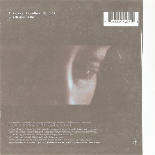 Reamonn : Supergirl (CD, Single, Car)