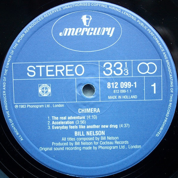 Bill Nelson : Chimera (LP, MiniAlbum)