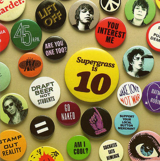 Supergrass : Supergrass Is 10. The Best Of 94-04 (CD, Comp, Copy Prot.)