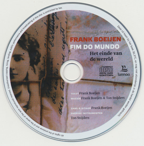 Frank Boeijen : Fim Do Mundo (Het Einde Van De Wereld) (CD, Boo)
