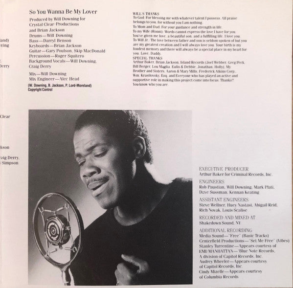 Will Downing : Will Downing (CD, Album)