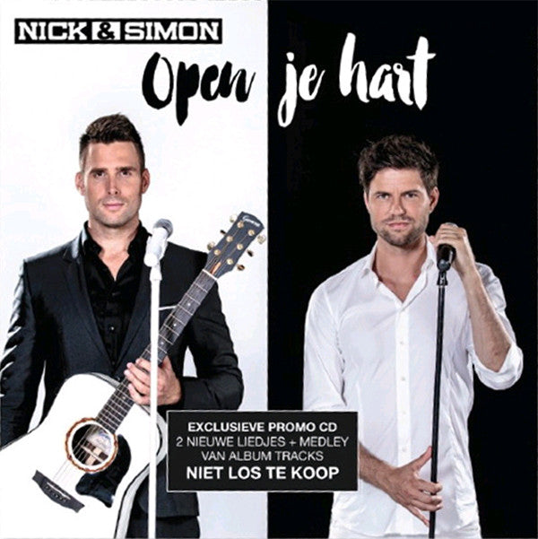 Nick & Simon : Open Je Hart (CD, Single, Promo)