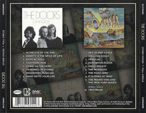 The Doors : Full Circle + Other Voices (CD, Album, RE, RM + CD, Album, RE, RM + Comp, M/Pr)