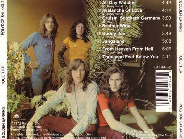 Golden Earring : Together (CD, Album, RE)