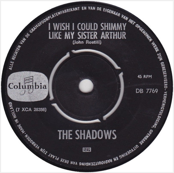 The Shadows : The War Lord (7", Single)