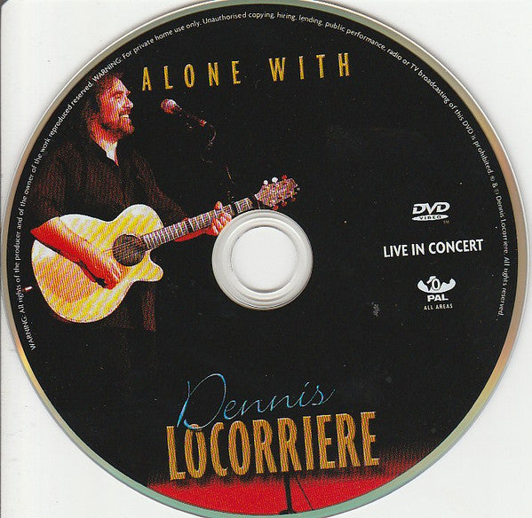Dennis Locorriere : Alone With Dennis Locorriere Live In Concert (DVD-V, PAL)