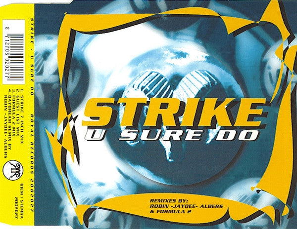 Strike : U Sure Do (CD, Single)
