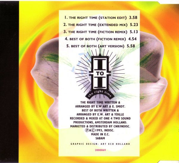 I To I : The Right Time (CD, Maxi)
