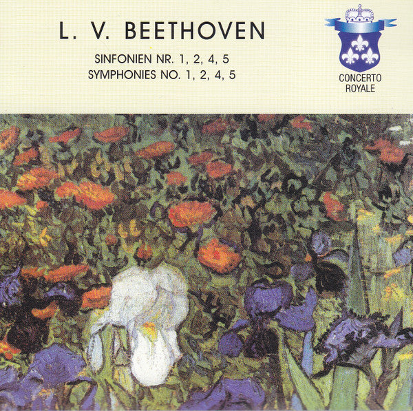 Ludwig van Beethoven : Sinfonien Nr. 1, 2, 4, 5 (3xCD, Comp)