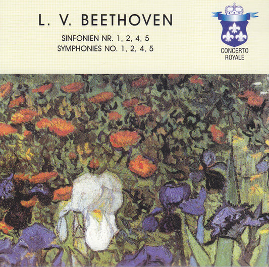 Ludwig van Beethoven : Sinfonien Nr. 1, 2, 4, 5 (3xCD, Comp)