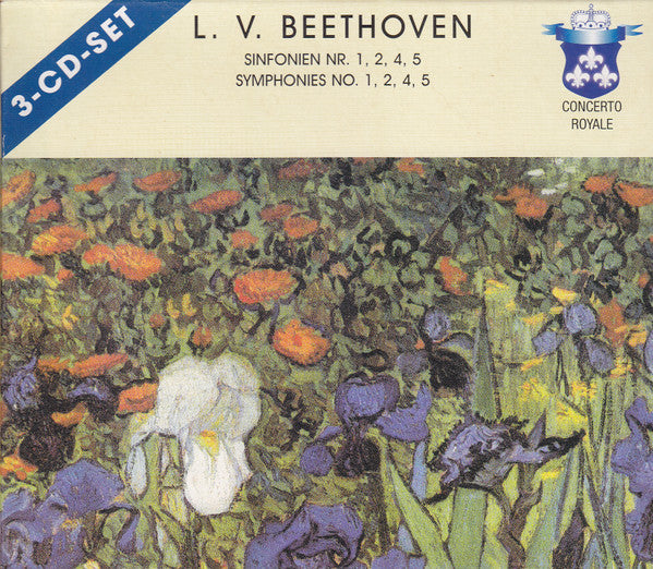 Ludwig van Beethoven : Sinfonien Nr. 1, 2, 4, 5 (3xCD, Comp)