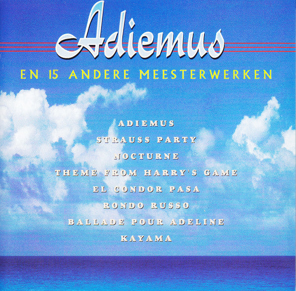 Various : Adiemus En 15 Andere Meesterwerken (CD, Comp)