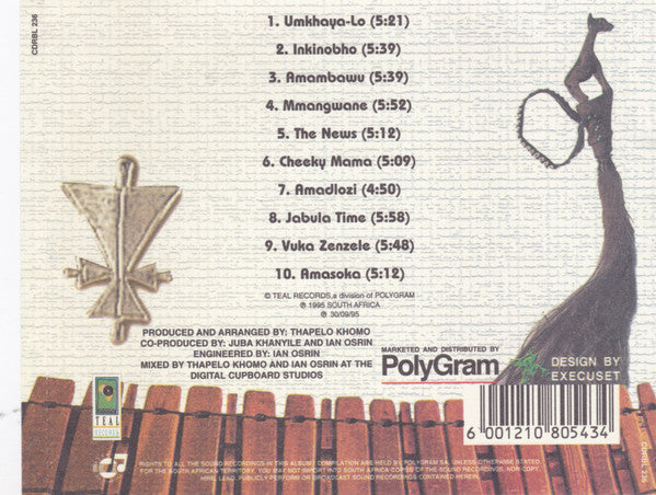 Bayete : Umkhaya-Lo (CD, Album)