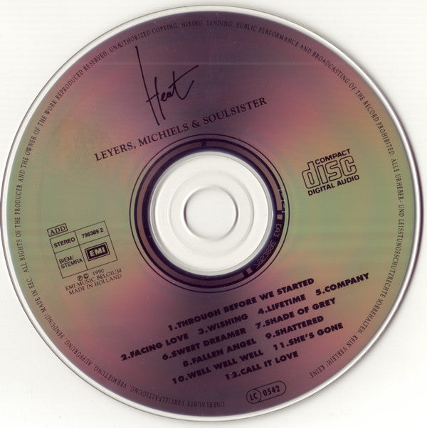 Soulsister : Heat (CD, Album)