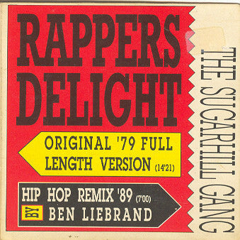 Sugarhill Gang : Rapper's Delight (CD, Mini, Maxi)
