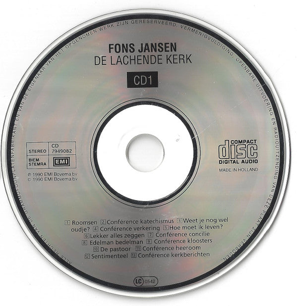 Fons Jansen : De Lachende Kerk (2xCD, Album, RE)