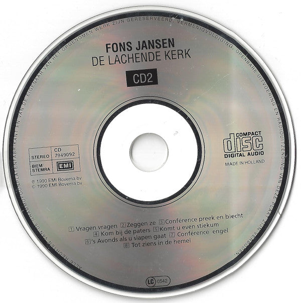Fons Jansen : De Lachende Kerk (2xCD, Album, RE)