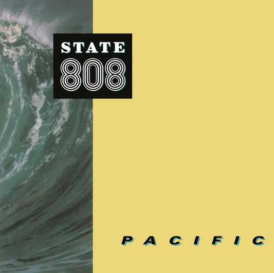 808 State : Pacific (12", RSD, Single, Ltd, Num, RE, Blu)