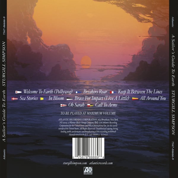Sturgill Simpson : A Sailor's Guide To Earth (CD, Album)