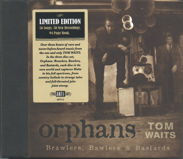 Tom Waits : Orphans: Brawlers, Bawlers & Bastards (3xCD, Comp, Ltd, Dig)