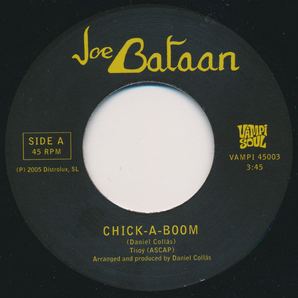 Joe Bataan : Chick-A-Boom (7", RSD, Single, Ltd, RE)