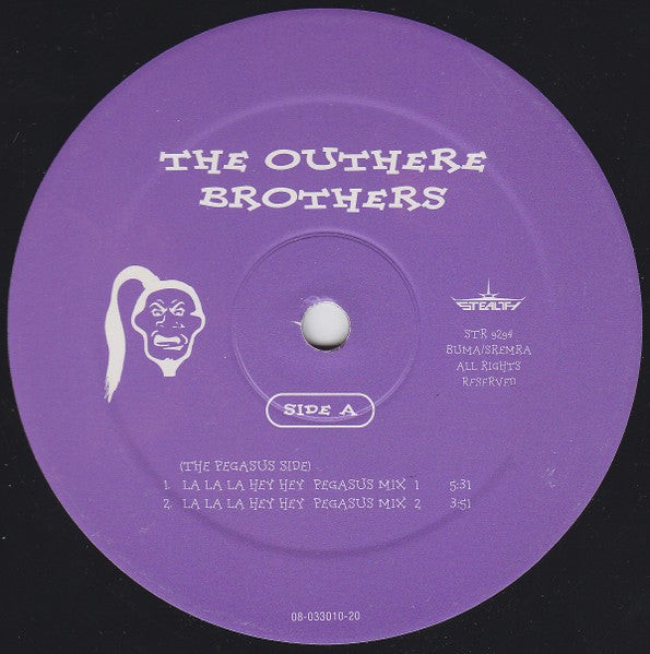 The Outhere Brothers : La La La Hey Hey (12")