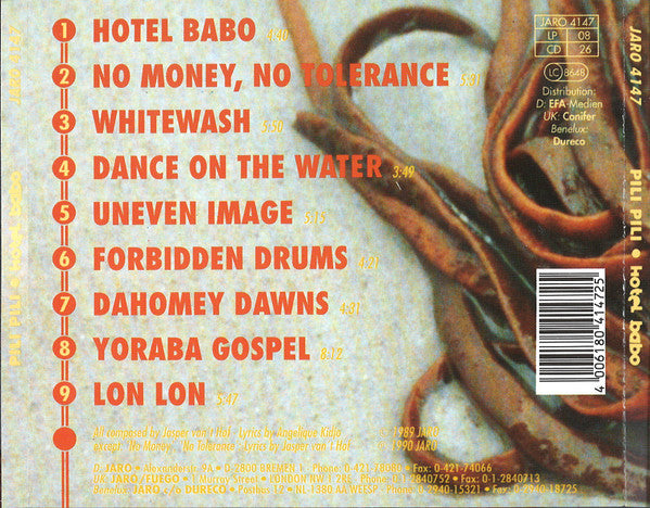 Pili Pili : Hotel Babo (CD)