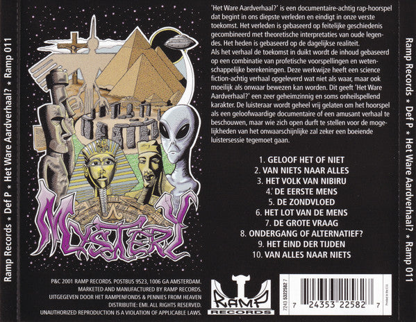 Def P : Het Ware Aardverhaal (CD, Album)