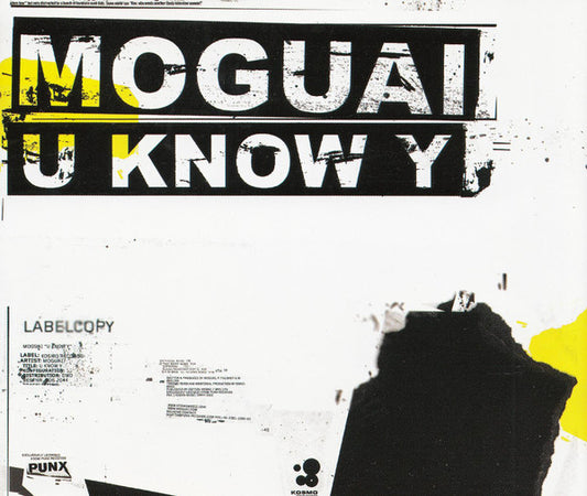 Moguai : U Know Y (CD, Maxi)